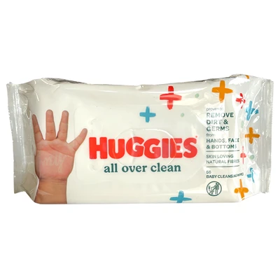 H56AOC, Huggies Wipes 56CT All Over Clean, 5029053567822