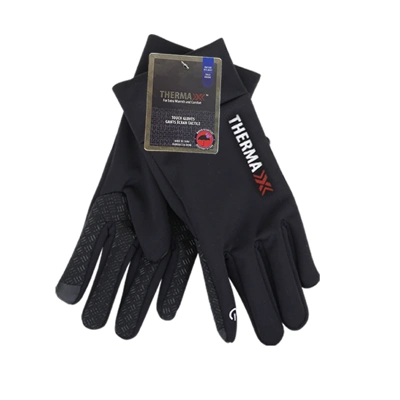 11267, Thermaxxx Men's Gloves w/2 Touch, Water Proof Non-slip Grip, 191554112674