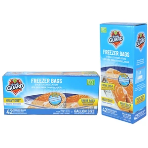 31105, Fresh Guard Freezer Bag Gallon 42CT, 191554311053
