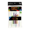 39100, Party Central Drinking Straw 100PK Individual Wrap, 191554391000