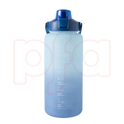 58158, Splash Plastic Bottle 67.6ozoz Flip Cap w/ Lock & Handle Rainbow, 1915545815586