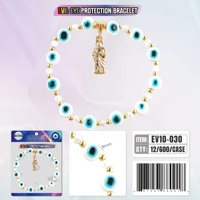EV10-030, Evil Eye Bracelet Protection, 887257880018