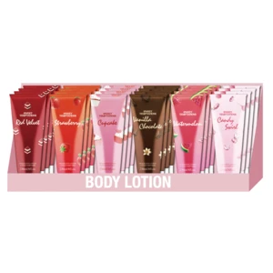 88896, Women's Fragrance Body Lotion 6 Mix PDQ  8oz/236ml, 191554895003
