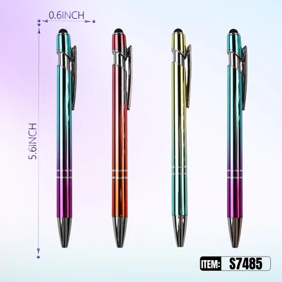 S7485, Beaded Pen & Screen Touch Assorted 48/PDQ, 887257374852