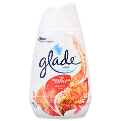 GS6RH, Glade 6oz Solid Air Freshener Red Honeysuckle Nectar, 046500742439