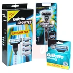 GM-1+4, Gillette Razor Mach 3 1UP + 4 Refill Head, 4902430900447