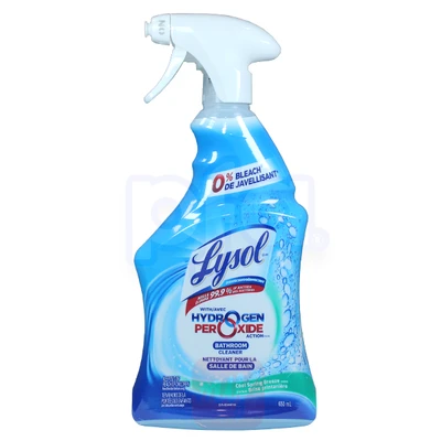 LC650HPCSB, Lysol Trigger 650ml Hydrogen Peroxide Action Cool Spring Breeze, 059631882936