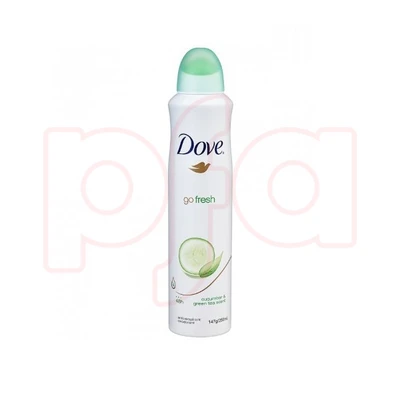 DBS250GFC, Dove Body Spray 250ml Go Fresh Cucumber, 8717163004869