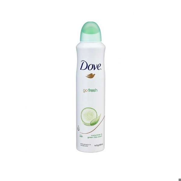 DBS250GFC, Dove Body Spray 250ml Go Fresh Cucumber, 8717163004869