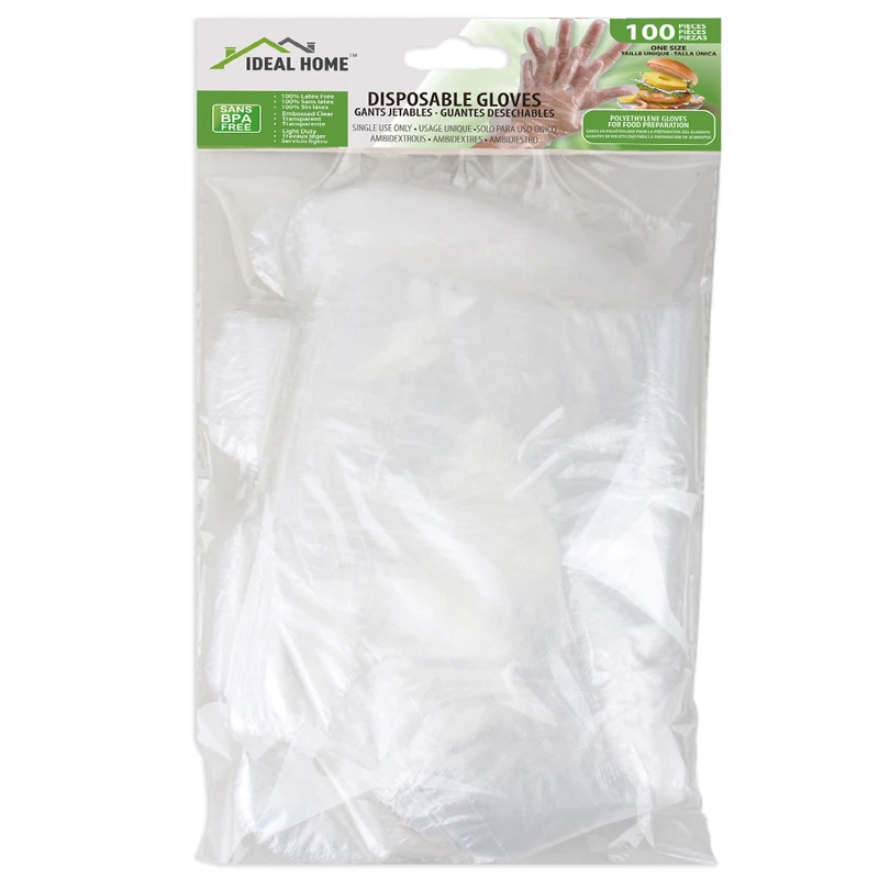 Ideal Home Disposable Gloves 100PK