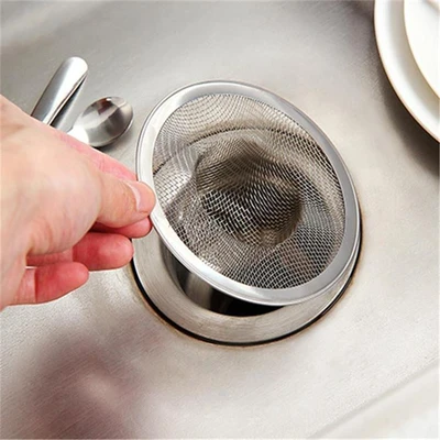 42102, Ideal Kitchen Sink Strainer Stainless Steel 3PK, 191554421028