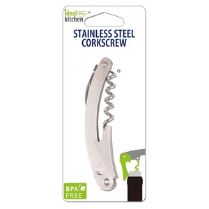 33015, Ideal Kitchen Stainless Steel Corkscrew, 191554330153