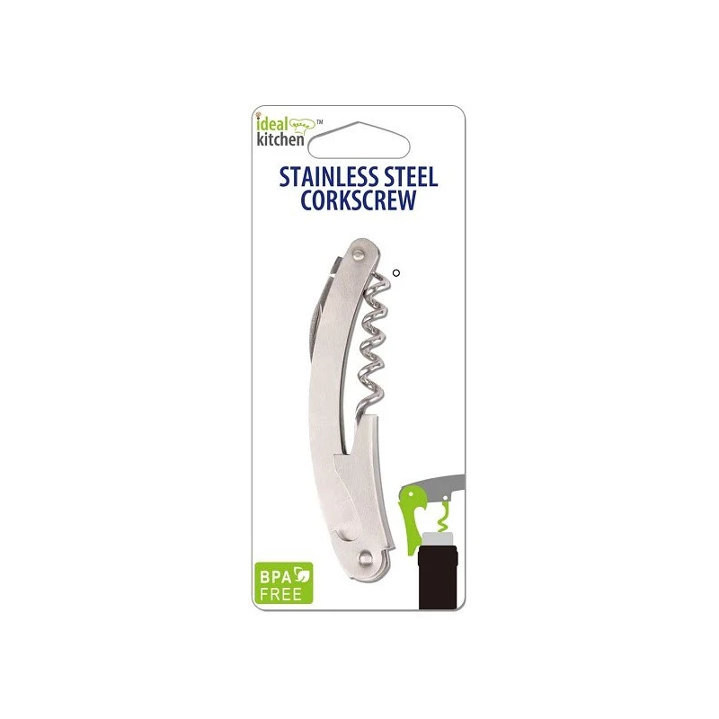 Ideal Kitchen Stainless Steel Corkscrew