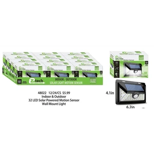 48022, EZ Tech Motion Wall Light 32 LED Large, 191554480223