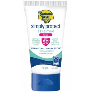 BB50SF-R, *EXPIRED* Banana Boat Sunscreen 50g SPF50+ Sensitive Face, 9330344009997
