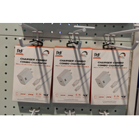 20W Charger Combo- Type C Wall Plug & C to C Cable