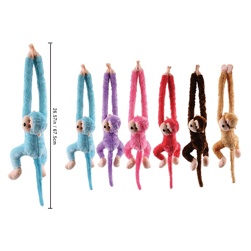 Monkey Doll With Sound 70cm