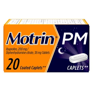 MOT-PM-20, Motrin PM 20 Caplets