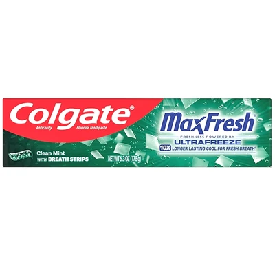 CTP63MF-CLEAN, Colgate 6.3oz Max Fresh Toothpaste Clean Mint, 035000996718