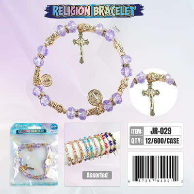 JR-029, Crystal Religion Bracelet, 887257840012