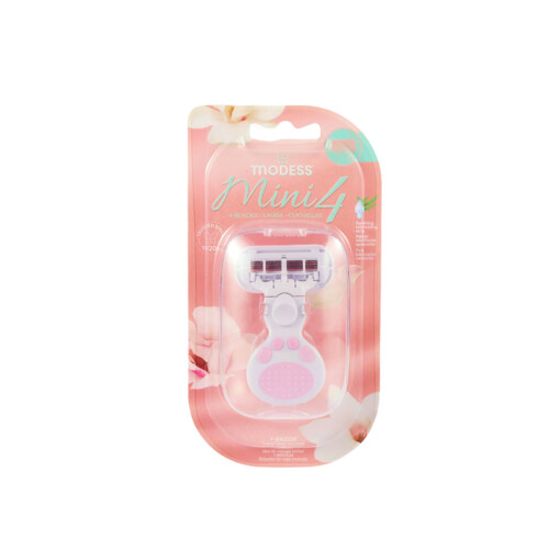 Modess Mini4 Portable Razor with Travel Case