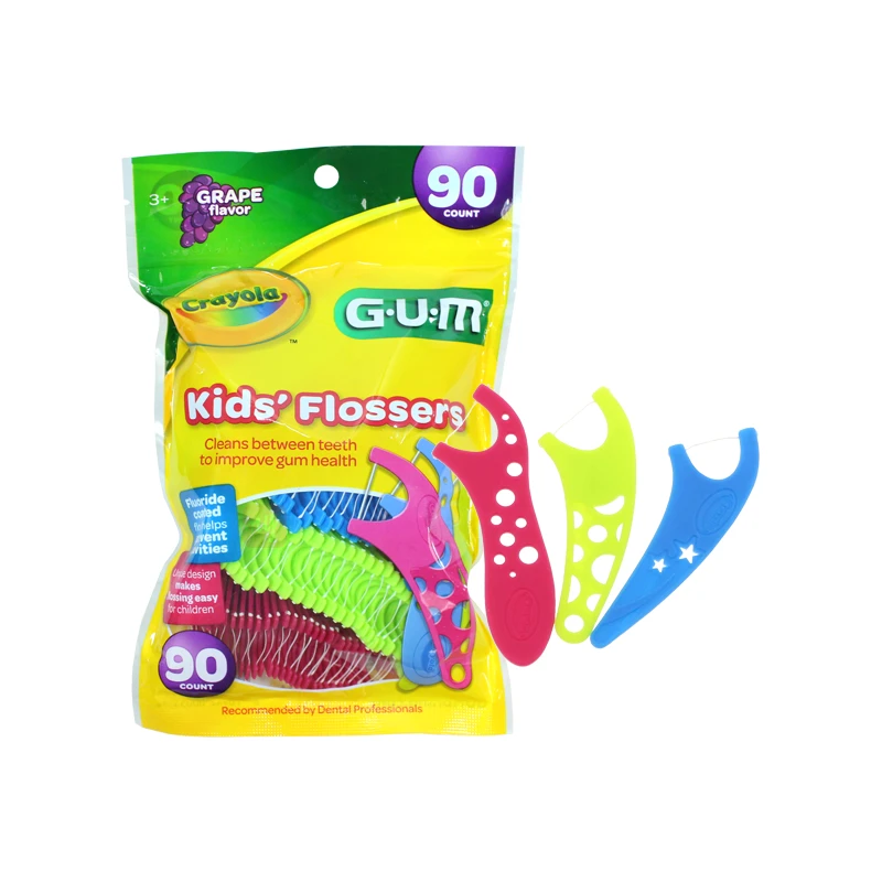 Crayola GUM Kids' Flossers 90CT