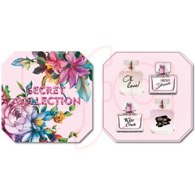 88480, Women's 4pcs Coffret Set SECRET COLLECTION 2×1.0fl.oz/30ml+2× 0.68fl.oz/20ml EDP, 191554884809