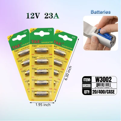 W3002, Battery  23A, 887257730023
