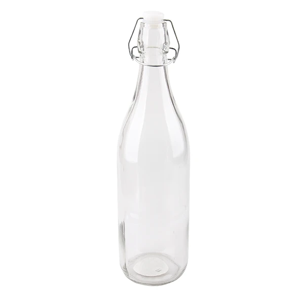 33027, Glass Bottle 1L Clear, 191554330276