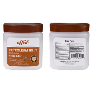 61237, Wish Petroleum Jelly 6oz Cocoa Butter, 191554612372