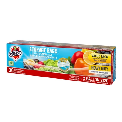 31106, Fresh Guard Storage Bag 2 Gallon 30ct, 191554311060
