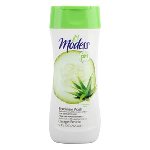 M00818, Modess Feminine Wash 9oz Cucumber Aloe, 855424008183