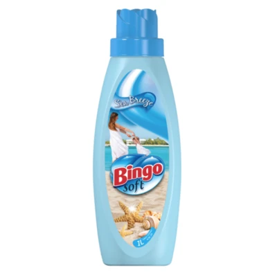 BIN-S1000SB, Bingo Fabric Softener 1L Sea Breeze (33.8oz) 50003746, 8690536079186