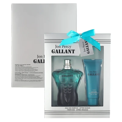 89616, Men's 2pcs Gift Set  Jon Percy Gallant  100ml/3.4oz EDP+80ml/2.8oz After Shave, 191554896161