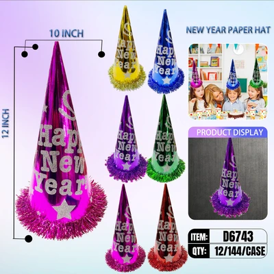 D6743, New year Hat, 887257567438