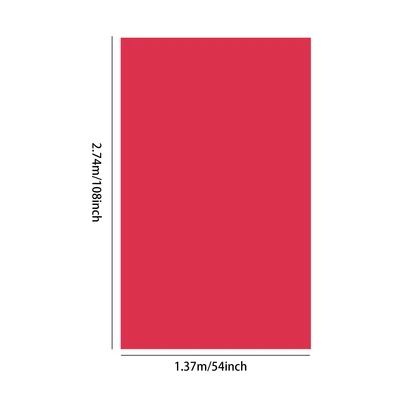 50001, Party Central Heavy Duty Rectangle Plastic Tablecover - Red, 191554500013