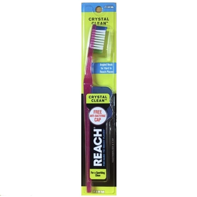 DF09510, Reach Toothbrush Crystal Clean Firm W/CAP, 840040195102