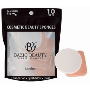 20003, Bazic Beauty Cosmetic Beauty Sponge 10PK, 191554200036