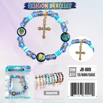 JR-009, Crystal Religion Bracelet, 887257840012