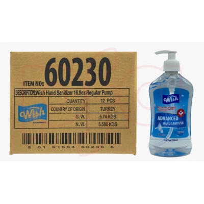 60230, Wish Hand Sanitizer 16.9oz Regular Pump, 191554602304