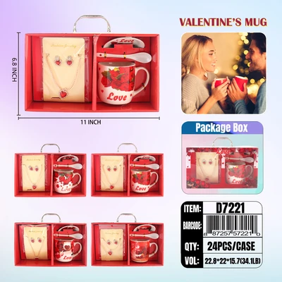 D7221, Valentine Mug Set, 887257572210