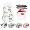 56083, Ideal Kitchen Nested Colander container Set 12PK, 191554560833