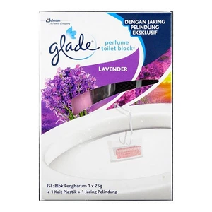 G25LA, Glade Toilet Block 25g Lavender, 8992779219009