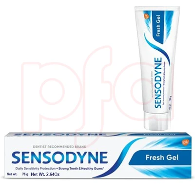 SP75-FG, Sensodyne Toothpaste 75g 2.64oz Fresh Gel, 8901571004614