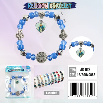 JR-012, Crystal Religion Bracelet, 887257840012