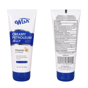 61240, Wish Creamy Petroleum Jelly 7oz Tube, 191554612402
