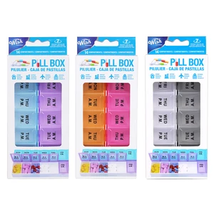 46112, Wish 7-Day Day & Night Pill Box, 191554461123