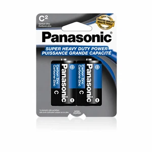 PAN-C-2, Panasonic Battery HD C 2PK, 073096500204