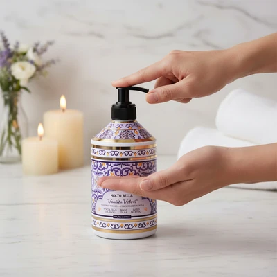 60681, Molto Bella Hand Soap 21.3oz – Vanilla Velvet, 191554606814