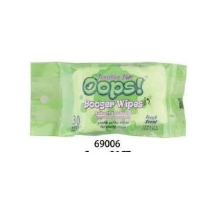 69006, Oops! Booger Wipes 30CT, 191554690066